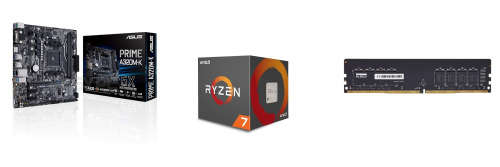 Asus A320M-K Motherboard + 16GB Ram + AMD 2700X Processor + Antec A30 Cooler Bundle