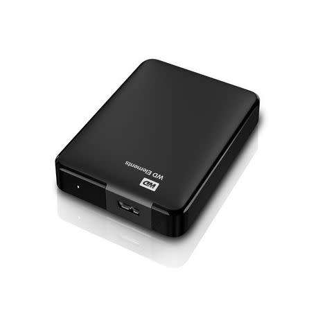 Western Digital Elements 2TB USB 3.0 2.5" External Hard Disk Drive - Black