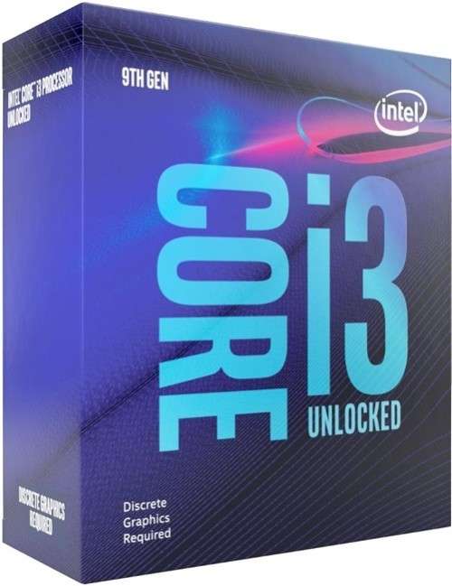Intel ® Core i3-9100f LGA1151 Desktop Processor - Brand New