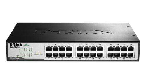 D-Link Dgs-1024D 24-Port Gbe Unamanaged Switch