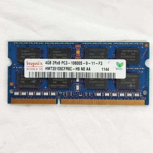 Hynix 4GB 2Rx8 PC3L -10600s-9-10-F2 Notebook Memory
