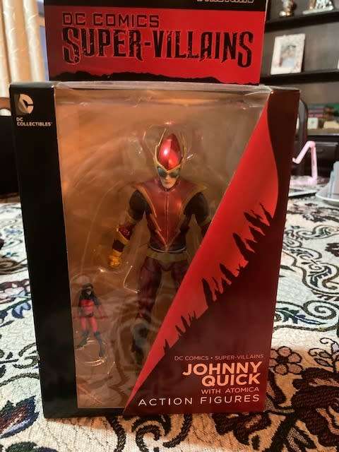dc comics johnny quick and atomica action figure