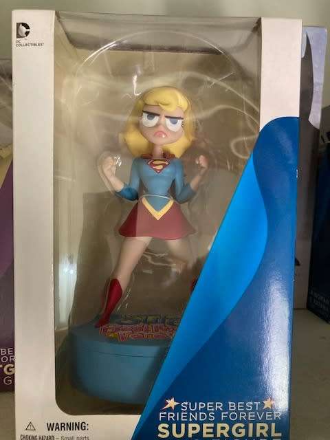 dc comics supergirl pvc figure