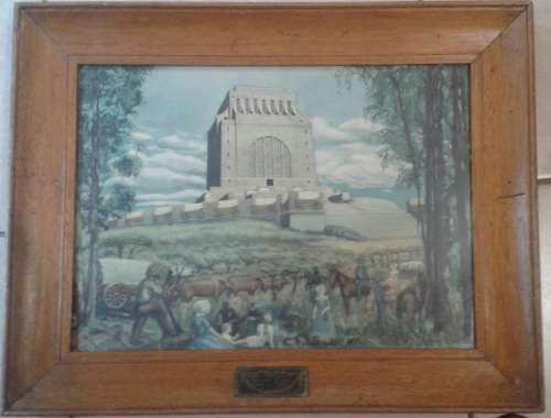 Voortrekker Monument Picture in Frame!!