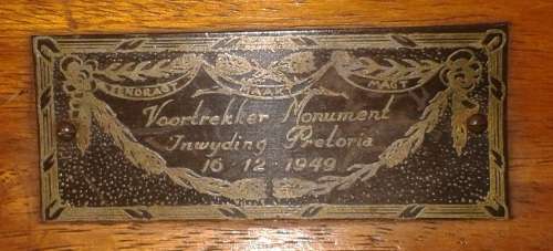 Voortrekker Monument Picture in Frame!!