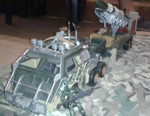 Army Truck with Missile