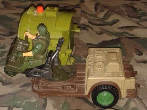 Army Anti Aircraft vehicle with Search light and Chopper