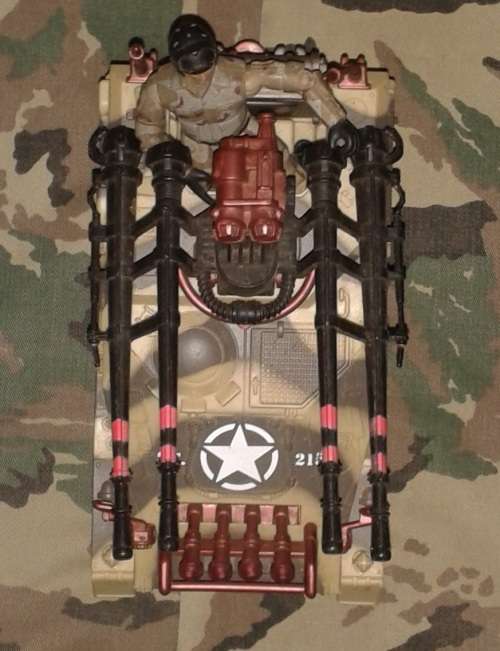 Army Anti Aircraft vehicle with Search light and Chopper