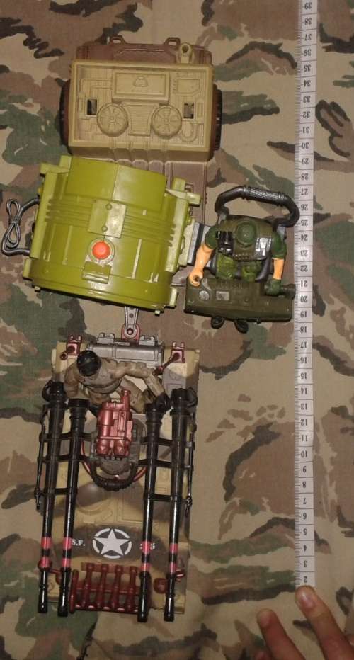 Army Anti Aircraft vehicle with Search light and Chopper