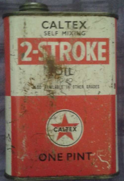 WOW!!! Antique 2-stroke oil can!!!