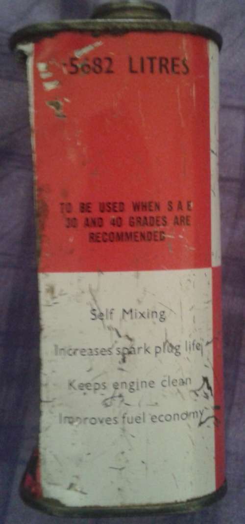 WOW!!! Antique 2-stroke oil can!!!