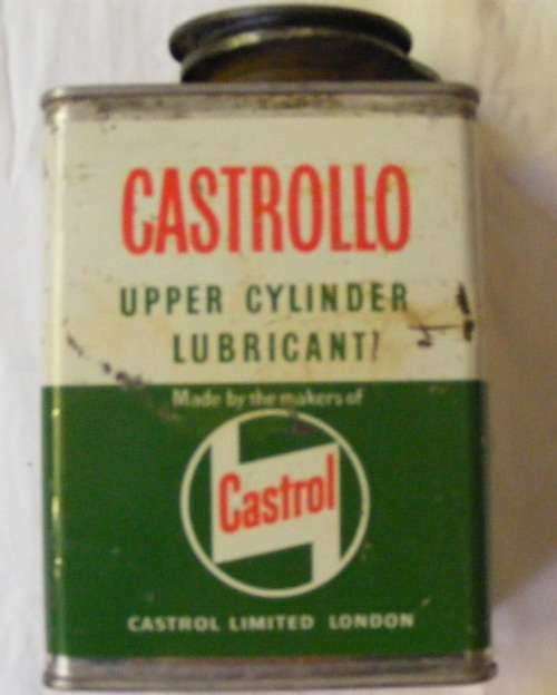 WOW!!! Antique Castrollo Upper Cylinder Lubricant Can