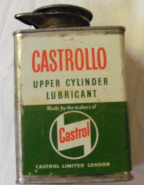 WOW!!! Antique Castrollo Upper Cylinder Lubricant Can