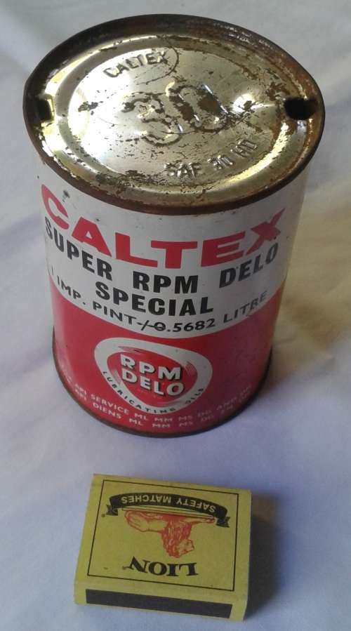 WOW!!! Antique Caltex Oil can!!!