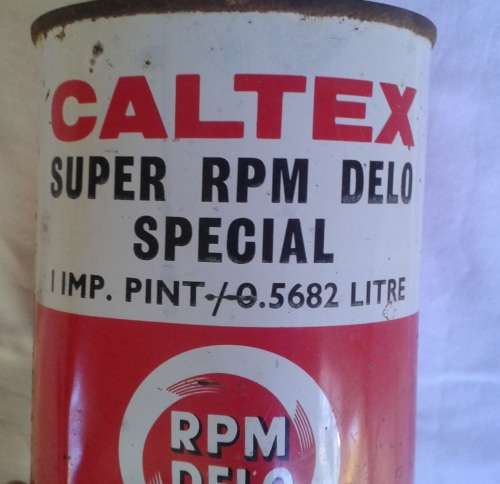 WOW!!! Antique Caltex Oil can!!!
