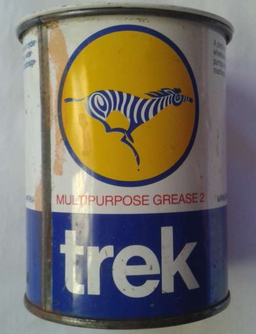 WOW!!! Antique Trek all purpose grease can!!!