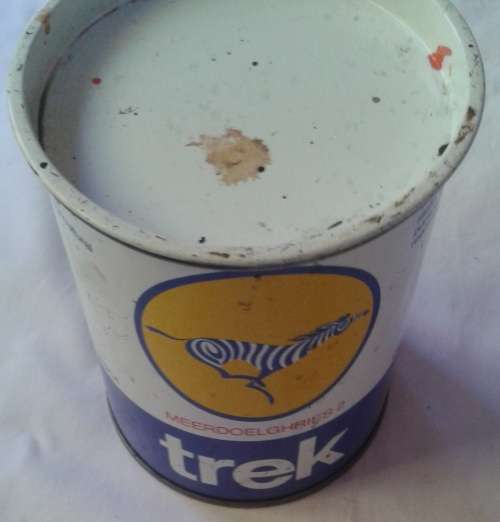 WOW!!! Antique Trek all purpose grease can!!!