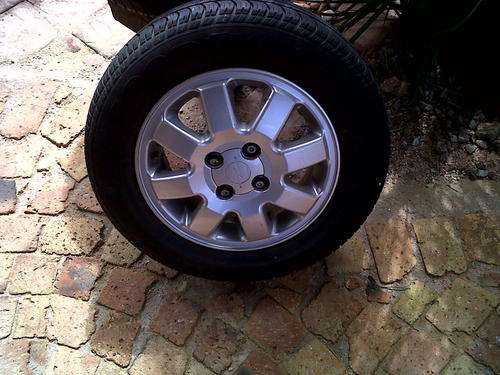 Opel Corsa LDV Mag Rims with Tyres