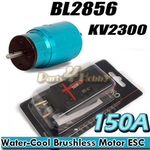 motor Water Cool BL2856 2300KV ESC 150A Brushless Boat