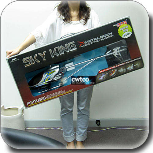 91cm GYRO 3.5ch 8500 3.5-Channel RC Helicopter SKY KING