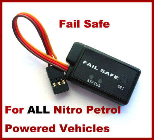 Fail Safe Suit for RC Nitro Petrol Powered Vehicles R3