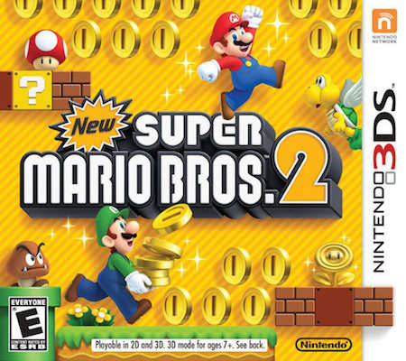 New Super Mario Bros. 2 (3DS EUR) game cartridge