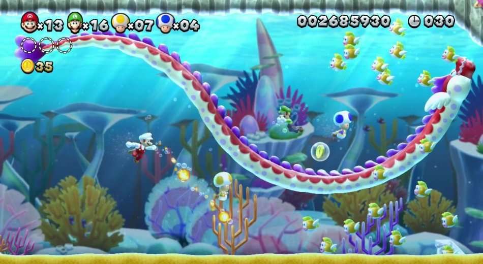 New Super Mario Bros U + New Super Luigi U (Wii U PAL)