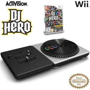 DJ Hero game + turntable (Wii PAL)