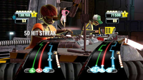 DJ Hero game + turntable (Wii PAL)