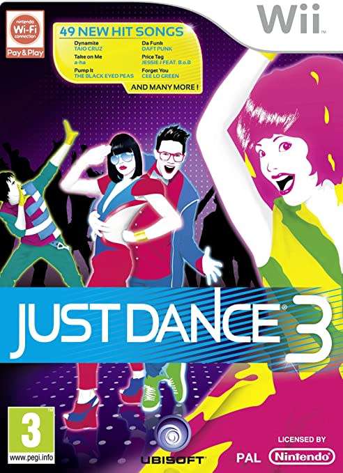 Just Dance 3 (Wii PAL)(no booklet)