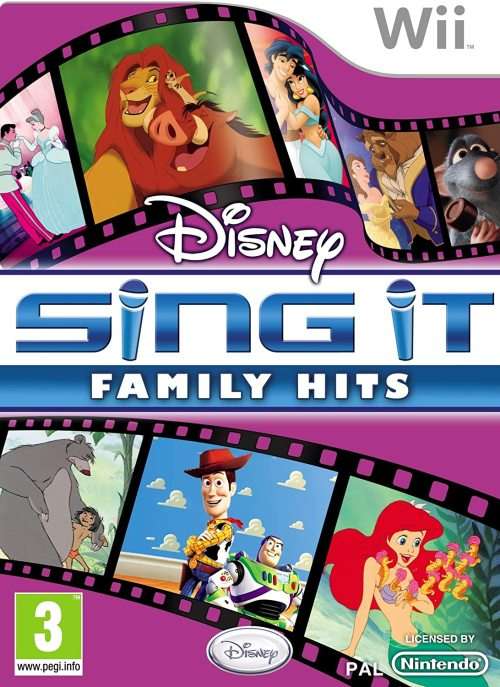 Disney Sing It Family Hits (Wii PAL)