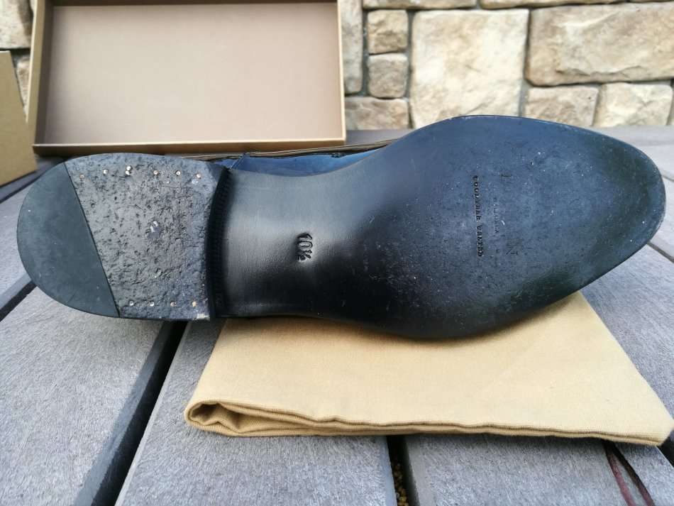 Meermin patent leather Oxfords Size 10.5E (Imported) Goodyear welted