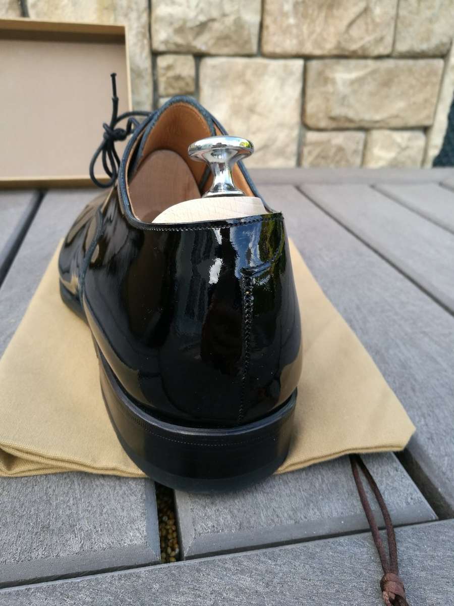 Meermin patent leather Oxfords Size 10.5E (Imported) Goodyear welted