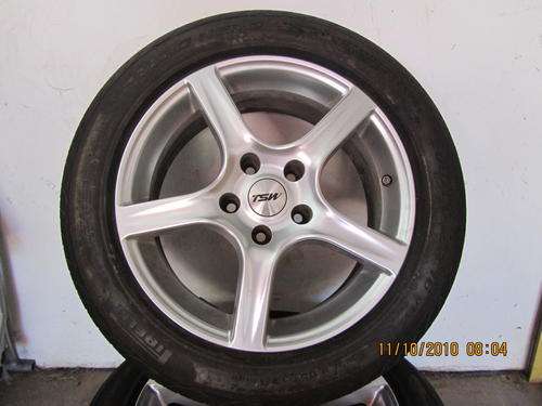 16" TSW APEX MAGS AND PIRELLI TYRES 205/55R16 STARTING @ R1.00