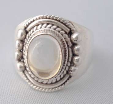 **ENCHANTING CITRINE FILIGREE RING SET INSOLID  STERLING SILVER.925**  s " P "