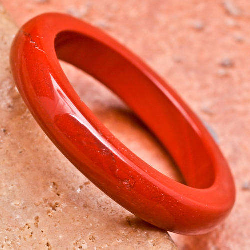 RED JASPER GEMSTONE RING SIZE 7