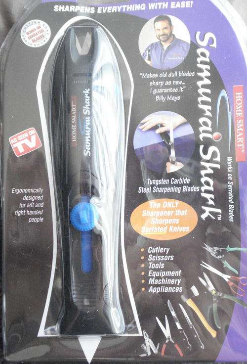 ** PERFECT SHARPING TOOL SAMURAI SHARK ALL PURPOSE SHARPENER **