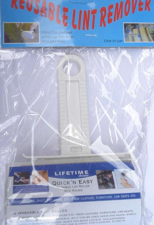 **WASHEBLE  LINT REMOVER FOR FLUFF , PETS HAIR  ,DUST ETC....**