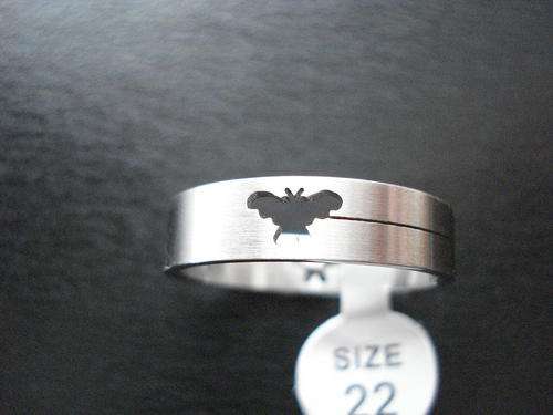 ** S/STEEL UNISEX RING **