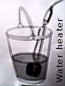 Portable hot water heater ( immersion rod ) for your caravan - 1500 Watt