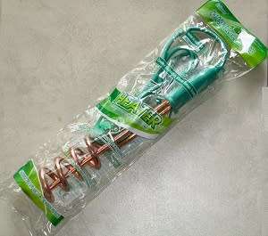 Portable immersion rod for instant hot water in your caravan