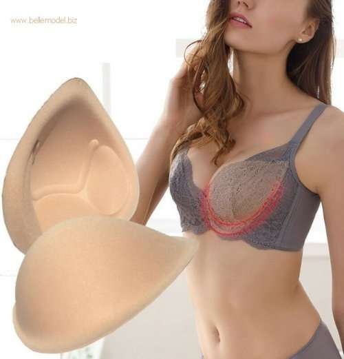 Bra enhancers, fillers and inserts - sponge - extra large