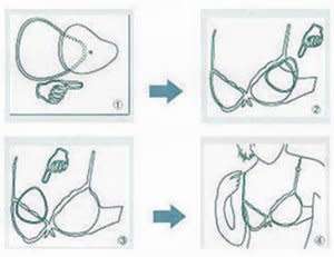 Bra enhancers, fillers and inserts - sponge - large