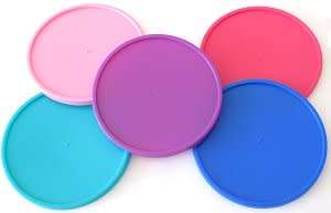 Plastic lid caps for buckets, containers, tin cans