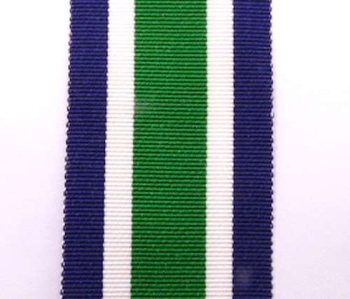 Full size - Railways police good service medal ribbon