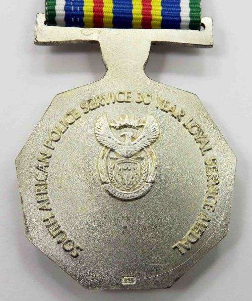 FULL SIZE SOUTH AFRICAN. 30 YEAR LOYAL SERVICE MEDAL