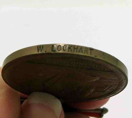 Full Size. S.A. VET. RGT AND MERCANTILE MARINE MEDAL ISSUED TO W. LOCKHART