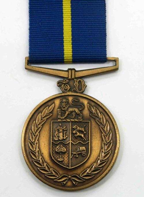 Full size - S.A.P Troue Diens/Faithful Service Medal. Unnamed.