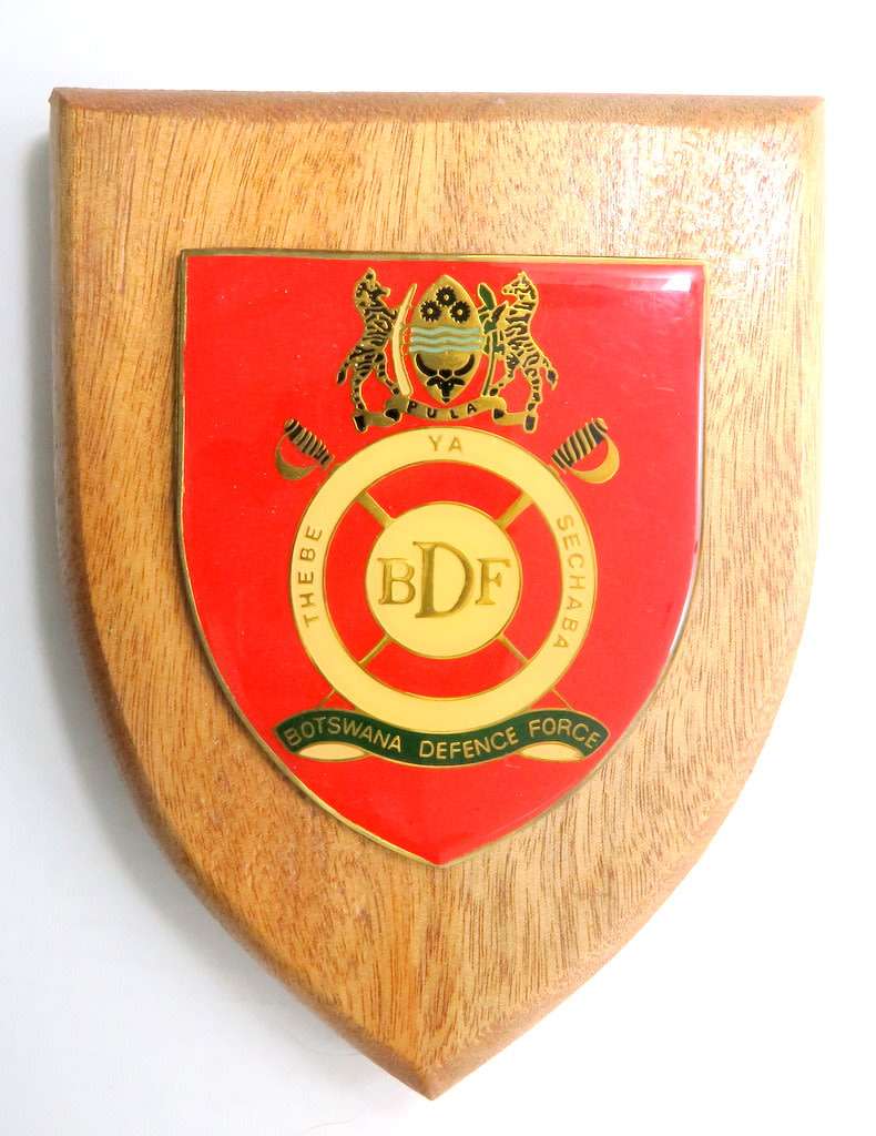 Botswana Defence Force Plaque