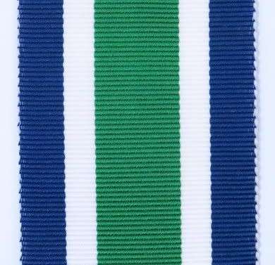 Full Size: Faithful Service in the South African Prison. Medal Ribbon. 15cm. New.